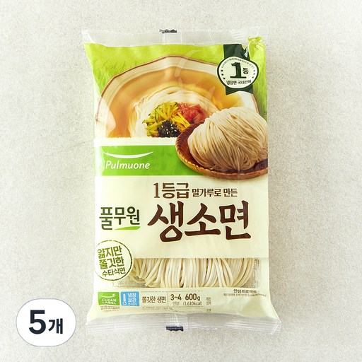 냉장_풀무원 생소면 4인분