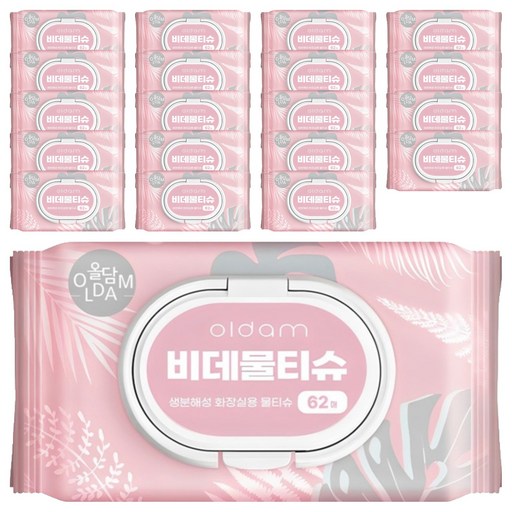 올담 비데 물티슈 캡형
