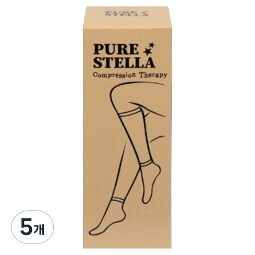 퓨어스텔라 의료용 압박스타킹 베이지 2p