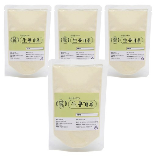 산촌마을 생 콩가루