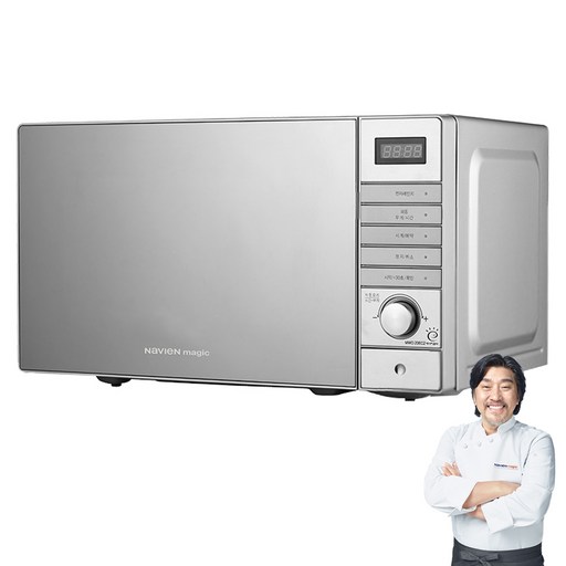 나비엔매직 전자레인지 실버 20L