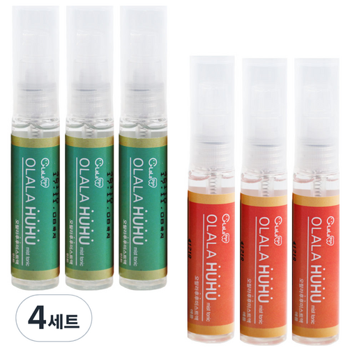 오랄라 후후 구강스프레이 민트 3p + 애플 3p