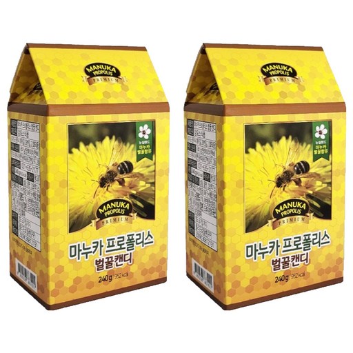 마누카 프로폴리스 벌꿀캔디