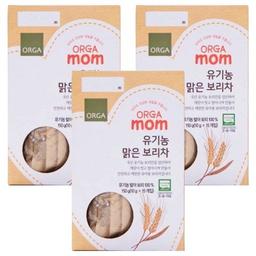 올가홀푸드 유기농 맑은 보리차