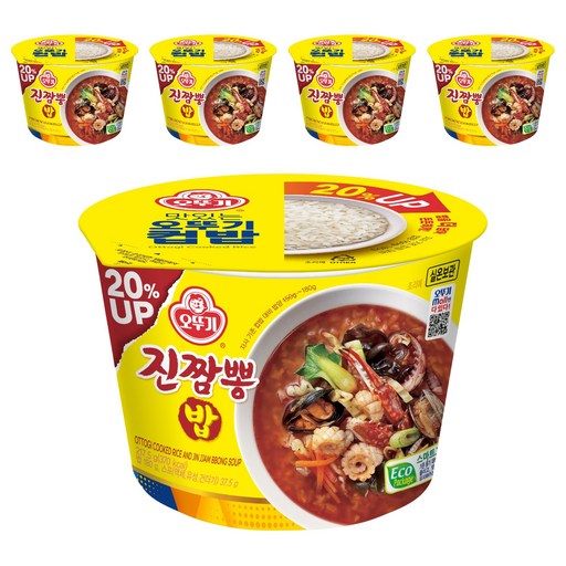오뚜기 컵밥 증량 진짬뽕밥