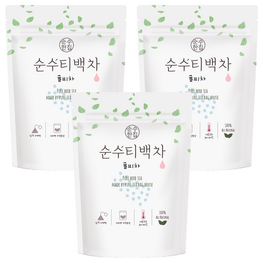순수한집 귤피차 삼각티백