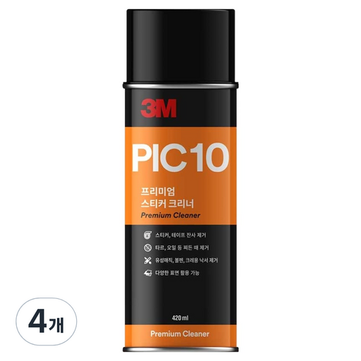 쓰리엠 PIC10 프리미엄 스티커 크리너 420ml