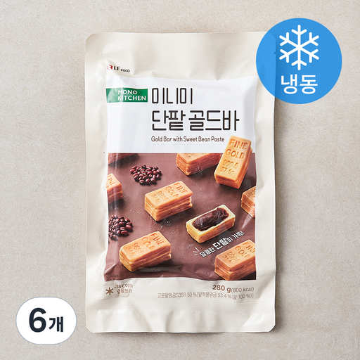 모노키친 미니미 단팥 골드바 (냉동)