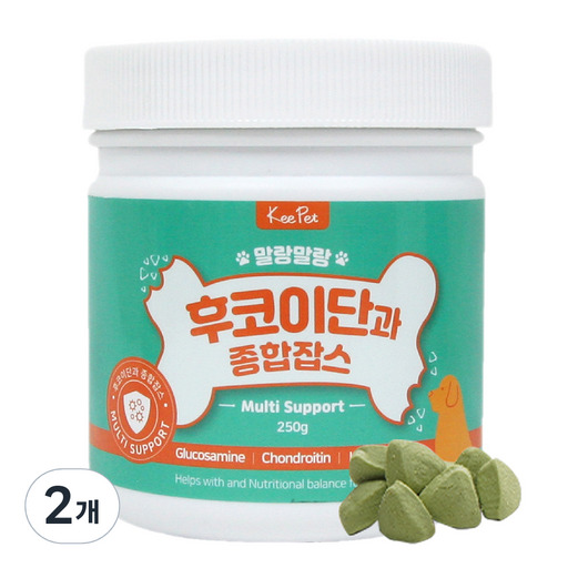 킵펫 강아지 말랑말랑 후코이단 잡스 영양제