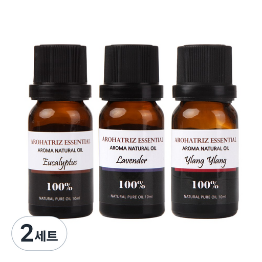 아로하트리즈 에센셜오일 유칼립 투스 + 라벤다 프렌치 + 일랑일랑