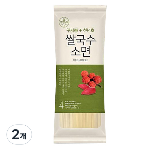 건전농부 꾸지뽕천년초 쌀국수 소면