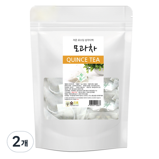 숲으로허브 모과차 삼각티백