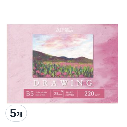 두성 아트프린스 드로잉 무선 스케치북 220g D09