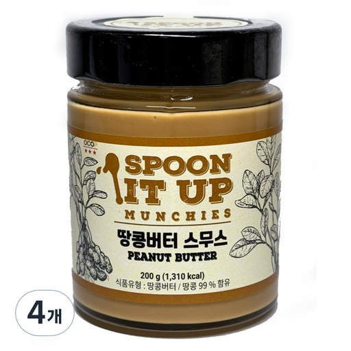 스푼잇업 땅콩버터 스무스