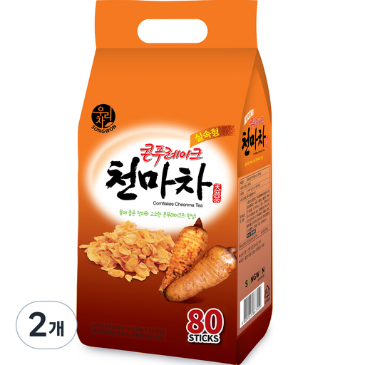 우리차 송원식품 실속형 콘푸레이크 천마차