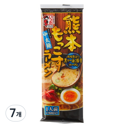 이츠키 쿠마모토 돈코츠 라멘 123g