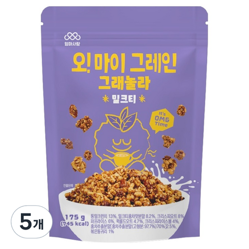 엄마사랑 오!마이그레인 그래놀라 밀크티