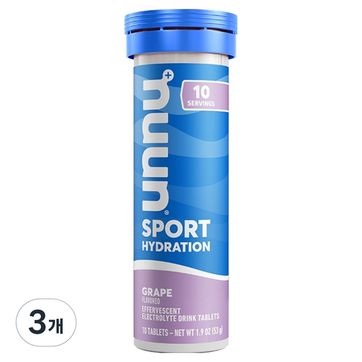 Nuun 스포츠 하이드레이션 포도향