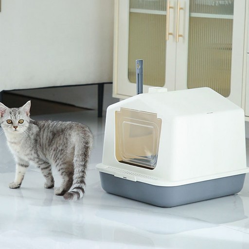 개과천선 고양이 스피어 토일렛 + 모래삽 세트