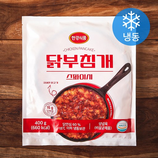 한강식품 닭부침개 스파이시 (냉동)