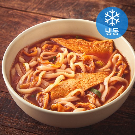 쿡솜씨 얼큰 김치 칼국수 (냉동)