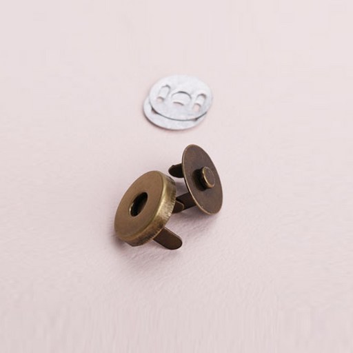 가방 의류 부자재 핀자석단추 14mm