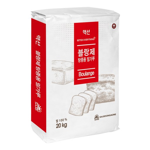 맥선 블랑제 탕종용 밀가루