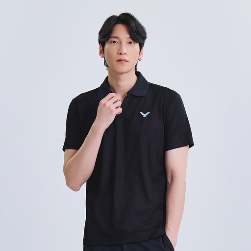 빅터 남성용 브이 클래식 배드민턴 카라 티셔츠 VT25ATS005M
