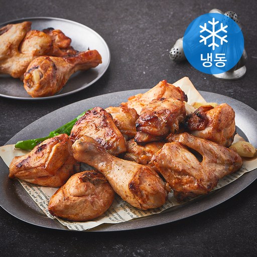 구어조은닭 한 마리 에어프라이어 치킨 (냉동)