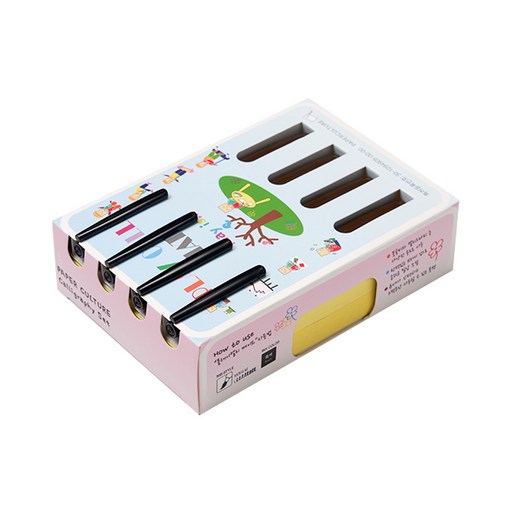 종이문화 플레이캘리 메이트 엽서 7 후레쉬옐로우 100p