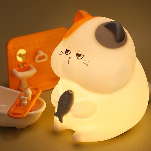 먹보 뚱냥이 무드등