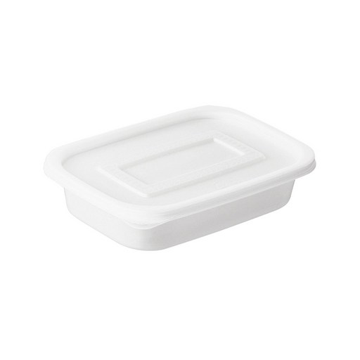 죽용기 반투명 몸통 소 650ml 150p + 뚜껑 150p 세트