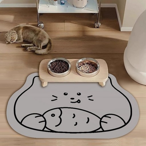 올리웰 반려동물 고양이 식기매트 30 x 40 cm