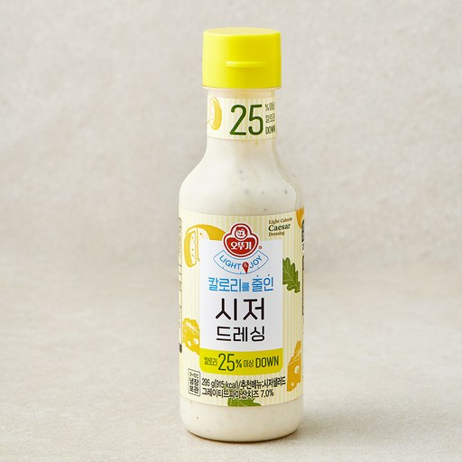오뚜기 LIGHT & JOY 칼로리를 줄인 시저 드레싱