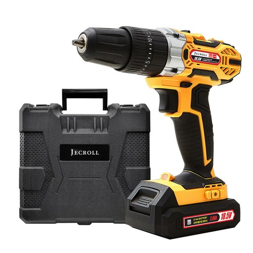 제크롤 급속충전 21단 충전식 전동드릴 18.5V JK-2DX185F