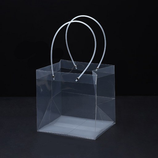미화부장 PVC 비닐 꽃다발 화분 식물 선물 케이크 포장 투명 긴 대형 쇼핑백