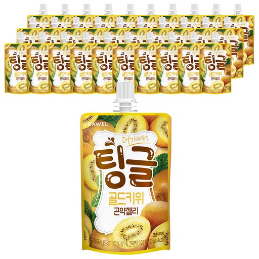 팅글 로엘 더 가벼워진 골드키위 곤약젤리 1개입