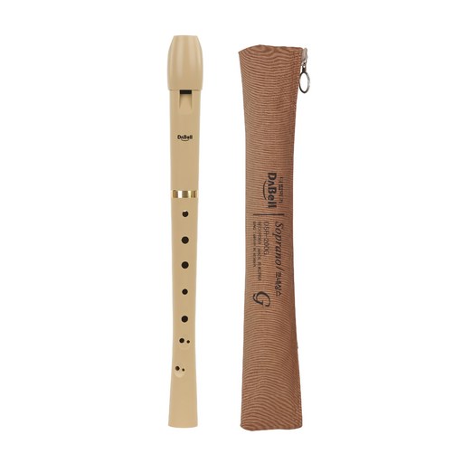 DABell 英式高音直笛 DSR-201B, 米色, 1個