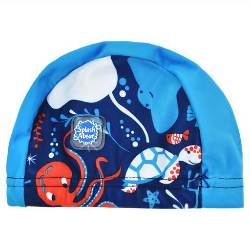 Splash About 抗UV泳帽, Under the Sea 藍色, 1個