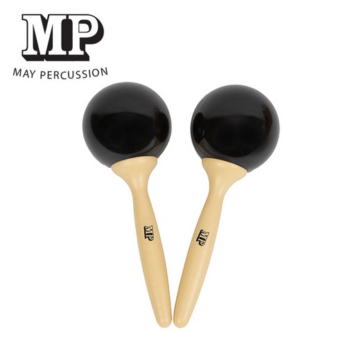 MP 플라스틱 마라카스 블랙 (한쌍) M23