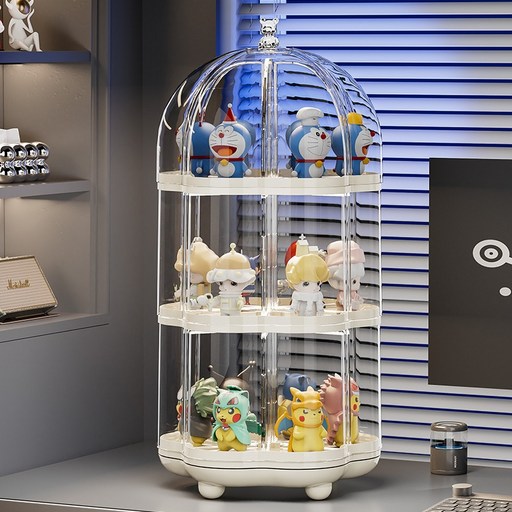 Tiger Pavilion 회전식 피규어 진열장 3단