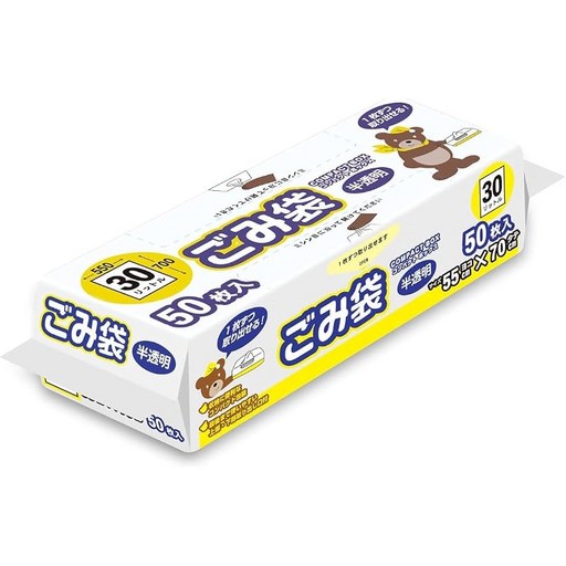 올디 컴팩트 박스 쓰레기 봉투 30L 50장×4