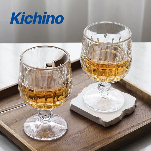 키치노 벨린 고블렛 240ml 와인 잔 유리컵 물컵