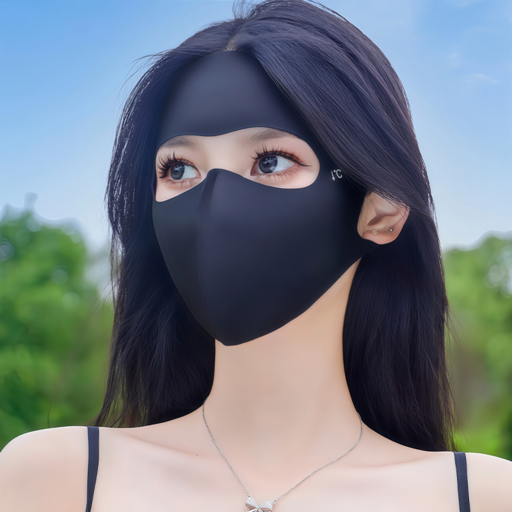 UV 자외선 차단 안면마스크 햇빛 완벽차단쿨원단시 등산 마스크 쉴드 얼굴 햇빛가리개 얼굴 기미 커버 스포츠 골프마스크 얼굴 햇빛 가리개 등산 자전거 스포