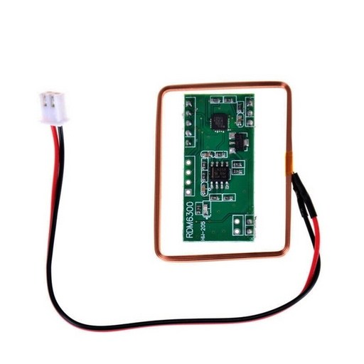 RDM6300 RFID 카드 리더 모듈 - 125KHz EM4100 지원 - UART 출력형 RF 카드 리더기