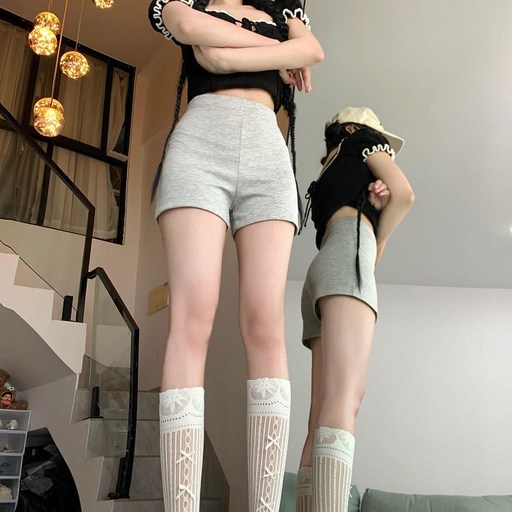투니스 여성 데일리 슬리밍 심플 요가 반바지
