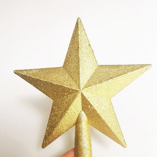 크리스마스 스타 토퍼 트리장식 꼭대기 장식