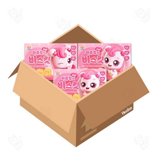 캐치티니핑 하츄핑의 맛있는 비스킷 3종