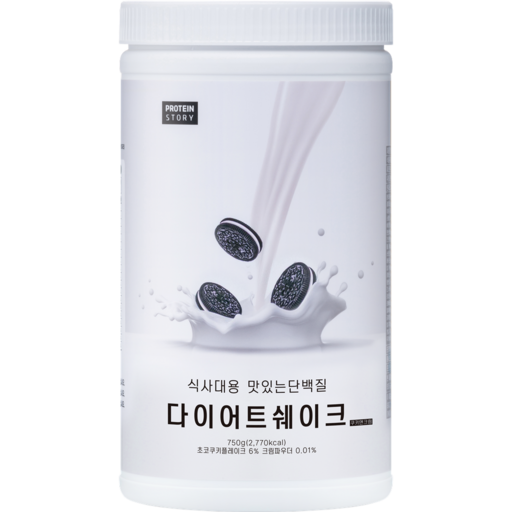프로틴스토리 식사대용 맛있는 단백질 다이어트 쉐이크 쿠키앤크림