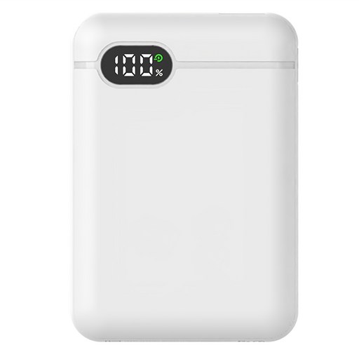 리큐엠 20W 고속충전 LCD 잔량표시 미니 보조배터리 10000mAh 멀티단자